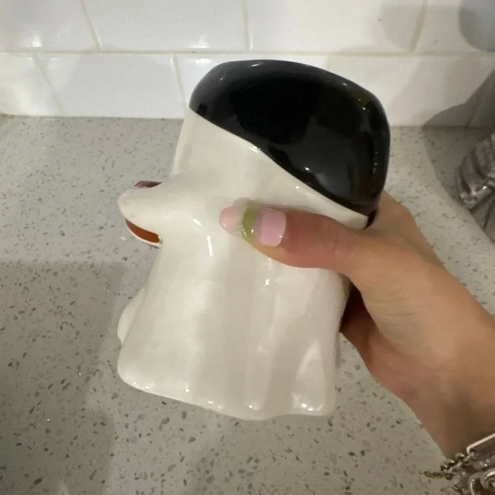 Ghost football double candle brand new   Perfect for football season and Hallowe - Picture 4 of 7